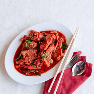 Spicy Crispy Catfish - ปลาดุกกรอบผัดเผ็ด