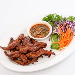 Thai Pork Jerky - หมู แดดเดียว