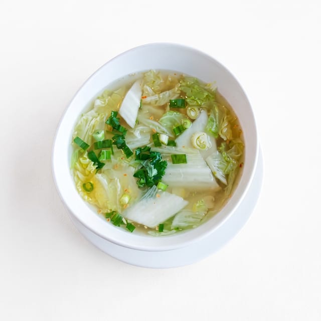 White Cabbage Soup.