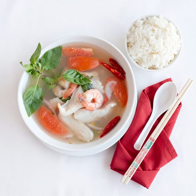 Boh Thaag Seafood Soup - โป๊ะแตก.