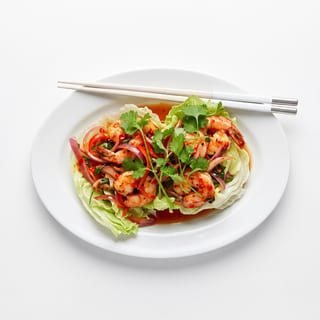 Spicy Jumbo Shrimp Salad - พล่า กุ้ง