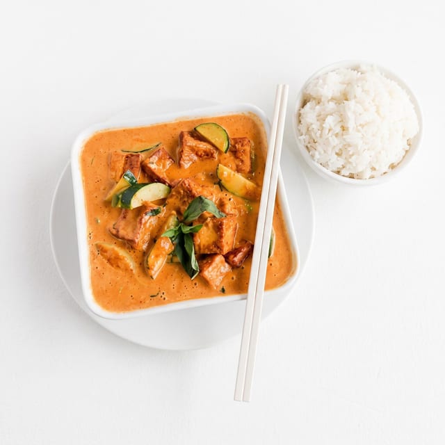 Panang Tofu Curry.