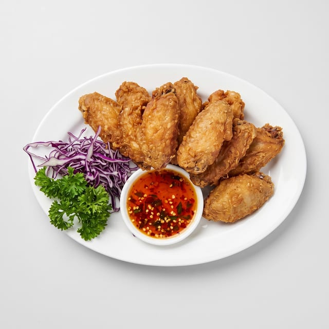 Thai Fried Chicken Wings - ปีกไก่ทอด.