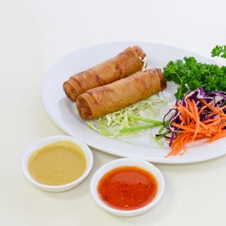Thai Crispy Spring Egg Rolls