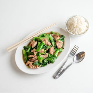 Chinese Broccoli with Chicken