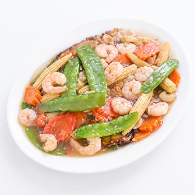 Egg Fu Yung Shrimp.