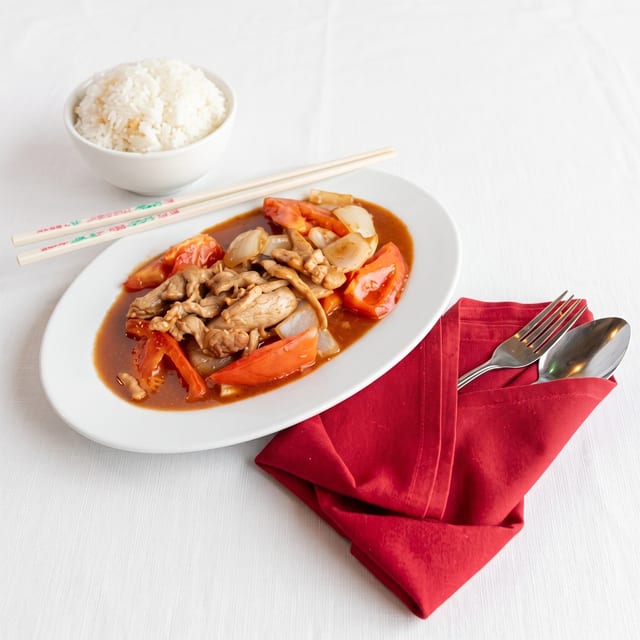 Tomato & Oyster Sauce.