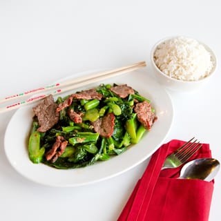 Chinese Broccoli with Certified Angus Beef
